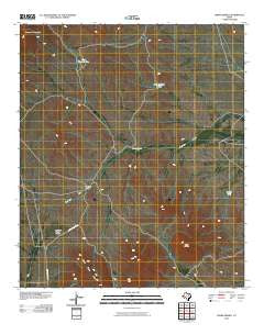 Cerro Diablo Texas Historical topographic map, 1:24000 scale, 7.5 X 7.5 Minute, Year 2010
