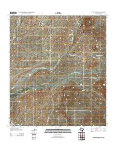 Cerro Redondo Texas Historical topographic map, 1:24000 scale, 7.5 X 7.5 Minute, Year 2013
