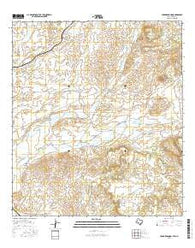 Cerro Redondo Texas Current topographic map, 1:24000 scale, 7.5 X 7.5 Minute, Year 2016