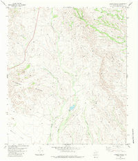 Cerros Prietos Texas Historical topographic map, 1:24000 scale, 7.5 X 7.5 Minute, Year 1983