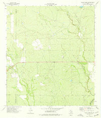 Chacon Creek NE Texas Historical topographic map, 1:24000 scale, 7.5 X 7.5 Minute, Year 1974