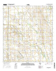 Chacon Creek SE Texas Current topographic map, 1:24000 scale, 7.5 X 7.5 Minute, Year 2016