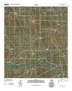 Chacon Creek SW Texas Historical topographic map, 1:24000 scale, 7.5 X 7.5 Minute, Year 2010