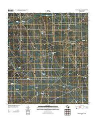 Chacon Creek SW Texas Historical topographic map, 1:24000 scale, 7.5 X 7.5 Minute, Year 2012
