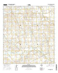 Chacon Creek SW Texas Current topographic map, 1:24000 scale, 7.5 X 7.5 Minute, Year 2016