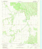 Chalk Texas Historical topographic map, 1:24000 scale, 7.5 X 7.5 Minute, Year 1968