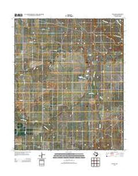 Chalk Texas Historical topographic map, 1:24000 scale, 7.5 X 7.5 Minute, Year 2012