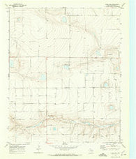 Chalk Hill Texas Historical topographic map, 1:24000 scale, 7.5 X 7.5 Minute, Year 1970