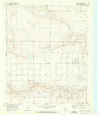 Chalk Hill Texas Historical topographic map, 1:24000 scale, 7.5 X 7.5 Minute, Year 1970