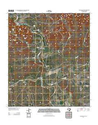 Chalk Bluff Texas Historical topographic map, 1:24000 scale, 7.5 X 7.5 Minute, Year 2013