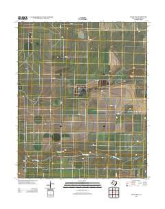 Chalk Hill Texas Historical topographic map, 1:24000 scale, 7.5 X 7.5 Minute, Year 2012