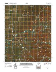 Chalk SW Texas Historical topographic map, 1:24000 scale, 7.5 X 7.5 Minute, Year 2010
