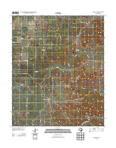 Chalk SW Texas Historical topographic map, 1:24000 scale, 7.5 X 7.5 Minute, Year 2012