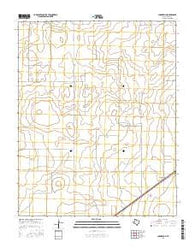 Chamberlin Texas Current topographic map, 1:24000 scale, 7.5 X 7.5 Minute, Year 2016