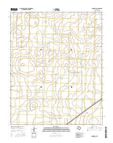 Chamberlin Texas Current topographic map, 1:24000 scale, 7.5 X 7.5 Minute, Year 2016