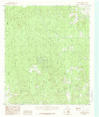 Chambliss Hill Texas Historical topographic map, 1:24000 scale, 7.5 X 7.5 Minute, Year 1984