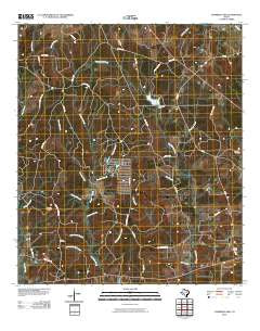Chambliss Hill Texas Historical topographic map, 1:24000 scale, 7.5 X 7.5 Minute, Year 2010