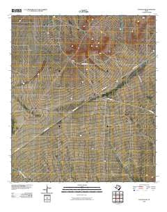 Chancellor Texas Historical topographic map, 1:24000 scale, 7.5 X 7.5 Minute, Year 2010