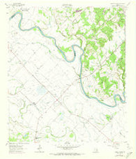 Chances Store Texas Historical topographic map, 1:24000 scale, 7.5 X 7.5 Minute, Year 1962