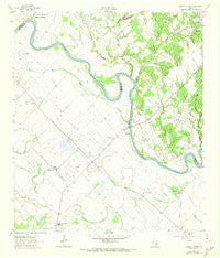 Chances Store Texas Historical topographic map, 1:24000 scale, 7.5 X 7.5 Minute, Year 1962