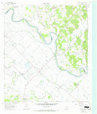 Chances Store Texas Historical topographic map, 1:24000 scale, 7.5 X 7.5 Minute, Year 1962