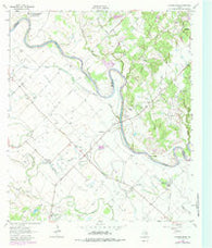 Chances Store Texas Historical topographic map, 1:24000 scale, 7.5 X 7.5 Minute, Year 1962
