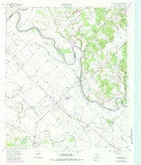 Chances Store Texas Historical topographic map, 1:24000 scale, 7.5 X 7.5 Minute, Year 1962