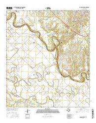 Chances Store Texas Current topographic map, 1:24000 scale, 7.5 X 7.5 Minute, Year 2016