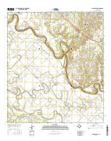 Chances Store Texas Current topographic map, 1:24000 scale, 7.5 X 7.5 Minute, Year 2016