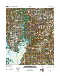 Chandler Texas Historical topographic map, 1:24000 scale, 7.5 X 7.5 Minute, Year 2012