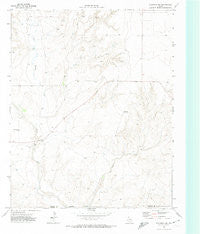Channing NW Texas Historical topographic map, 1:24000 scale, 7.5 X 7.5 Minute, Year 1971