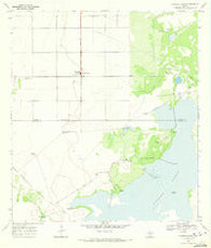 Chapin Ranch Texas Historical topographic map, 1:24000 scale, 7.5 X 7.5 Minute, Year 1969