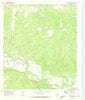 Chapman Draw Texas Historical topographic map, 1:24000 scale, 7.5 X 7.5 Minute, Year 1970