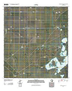 Chapman Ranch Texas Historical topographic map, 1:24000 scale, 7.5 X 7.5 Minute, Year 2010