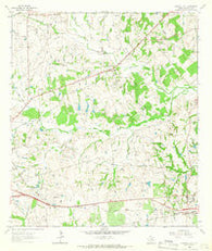 Chappell Hill Texas Historical topographic map, 1:24000 scale, 7.5 X 7.5 Minute, Year 1963