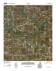 Chappell Hill Texas Historical topographic map, 1:24000 scale, 7.5 X 7.5 Minute, Year 2010
