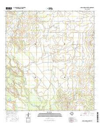Charco Marrano Creek Texas Current topographic map, 1:24000 scale, 7.5 X 7.5 Minute, Year 2016
