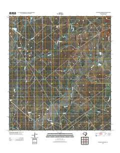 Chargos Creek Texas Historical topographic map, 1:24000 scale, 7.5 X 7.5 Minute, Year 2013