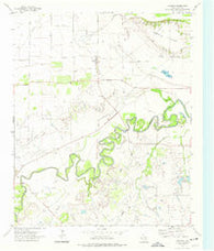 Charlie Texas Historical topographic map, 1:24000 scale, 7.5 X 7.5 Minute, Year 1972