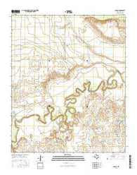 Charlie Texas Current topographic map, 1:24000 scale, 7.5 X 7.5 Minute, Year 2016