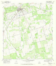 Charlotte Texas Historical topographic map, 1:24000 scale, 7.5 X 7.5 Minute, Year 1968
