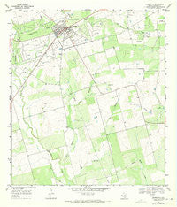 Charlotte Texas Historical topographic map, 1:24000 scale, 7.5 X 7.5 Minute, Year 1968