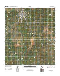 Charlotte Texas Historical topographic map, 1:24000 scale, 7.5 X 7.5 Minute, Year 2012