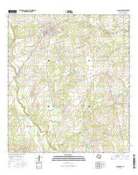 Charlotte Texas Current topographic map, 1:24000 scale, 7.5 X 7.5 Minute, Year 2016