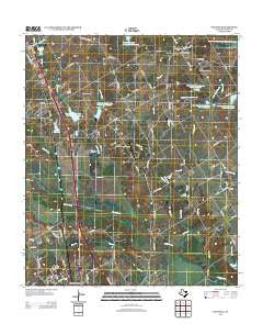 Chatfield Texas Historical topographic map, 1:24000 scale, 7.5 X 7.5 Minute, Year 2012