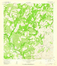 Cheapside Texas Historical topographic map, 1:24000 scale, 7.5 X 7.5 Minute, Year 1960
