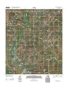Cheapside Texas Historical topographic map, 1:24000 scale, 7.5 X 7.5 Minute, Year 2013