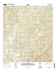 Cheapside Texas Current topographic map, 1:24000 scale, 7.5 X 7.5 Minute, Year 2016