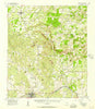 Cherokee Texas Historical topographic map, 1:62500 scale, 15 X 15 Minute, Year 1956