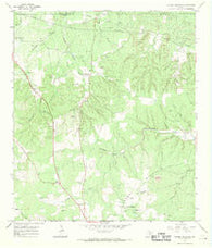 Cherry Mountain Texas Historical topographic map, 1:24000 scale, 7.5 X 7.5 Minute, Year 1967